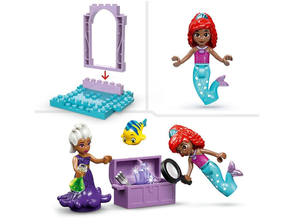 LEGO Disney Princess Caverna de Cristal da Ariel - 4