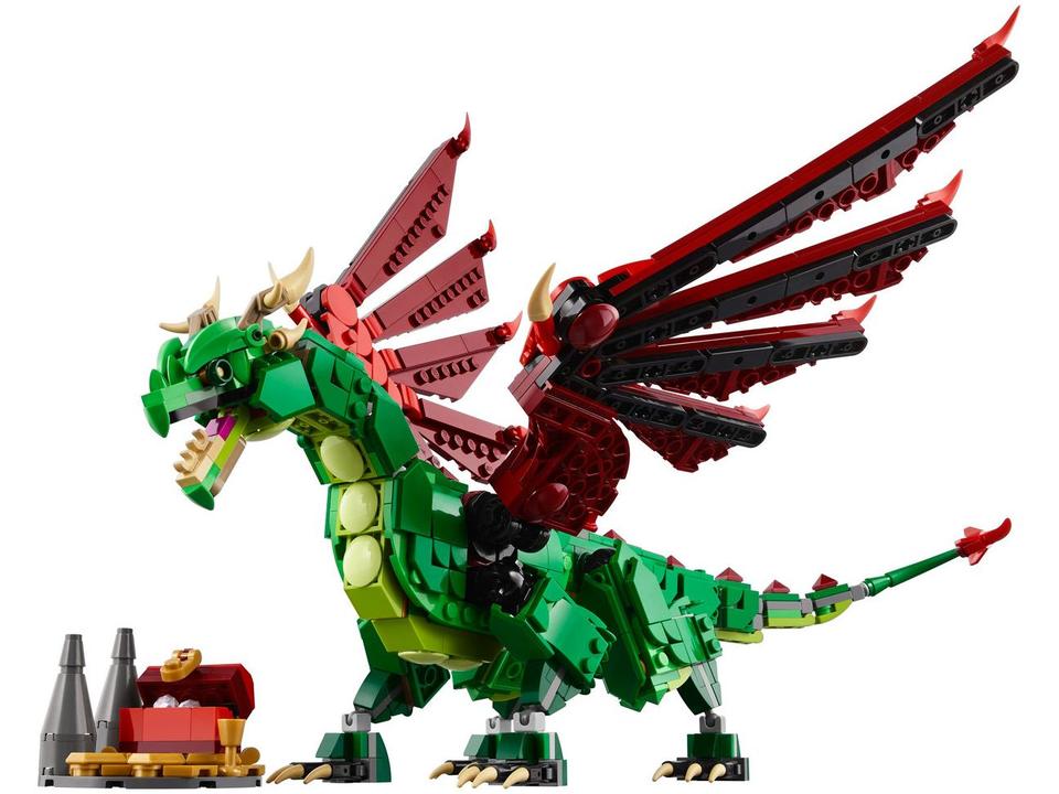 LEGO Dragão Medieval 3 em 1 31161 715 Peças - 7