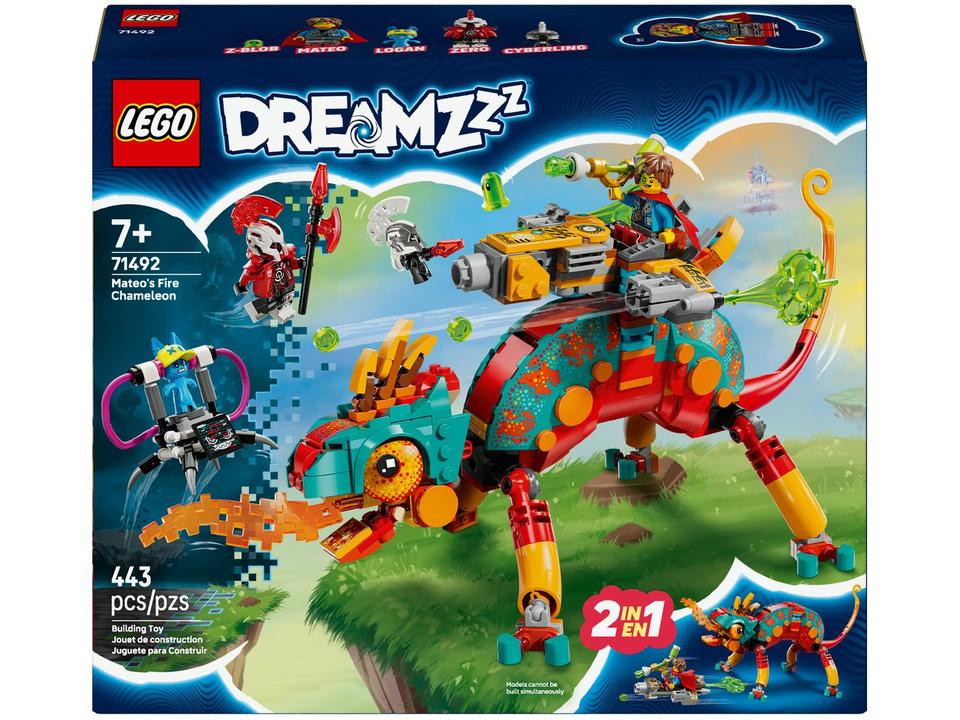 LEGO DREAMZzz Camaleão de Fogo do Mateo 42661 - 8