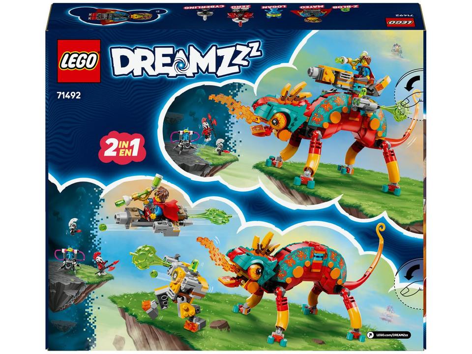 LEGO DREAMZzz Camaleão de Fogo do Mateo 42661 - 9