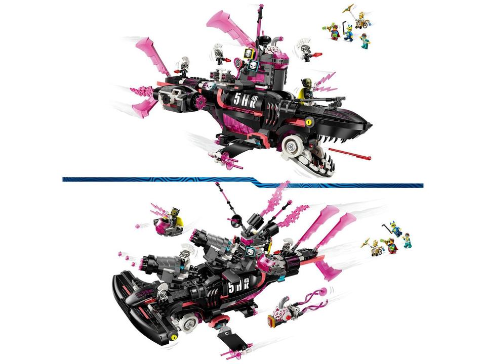 LEGO DREAMZzz Tubarão Submarino dos Pesadelos - 7