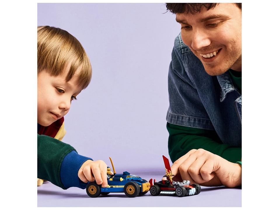 LEGO Duelo de Carros de Corrida de Rogue vs. Drix - 1