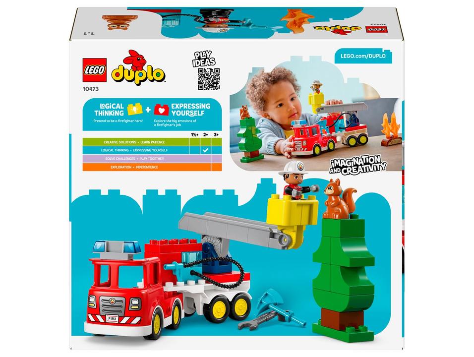 LEGO Duplo Caminhão de Bombeiros 10473 - 6
