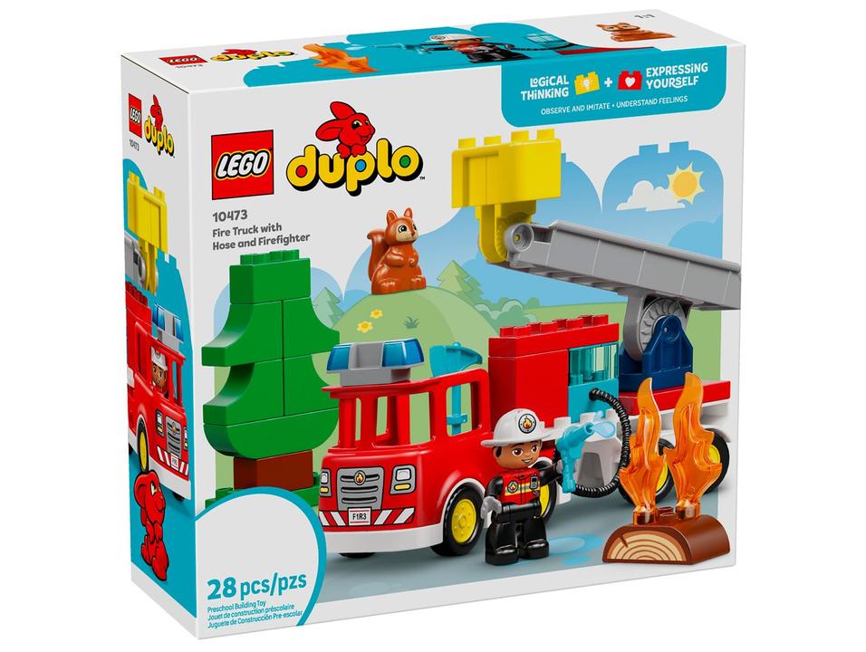 LEGO Duplo Caminhão de Bombeiros 10473 - 5