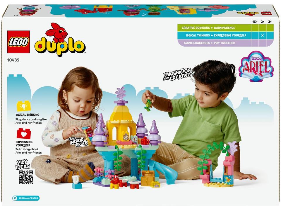 LEGO Duplo Disney Palácio Subaquático Mágico da - 7