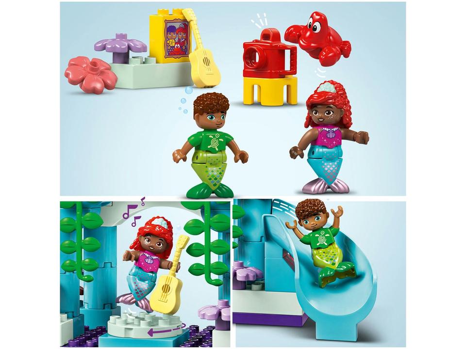 LEGO Duplo Disney Palácio Subaquático Mágico da - 4
