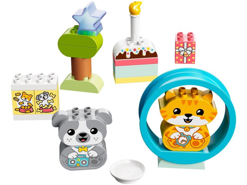 LEGO Duplo Meu Primeiro Cachorrinho e Gatinho - 2