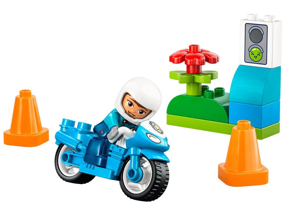 LEGO Duplo Motocicleta da Polícia Azul 10471 - 4