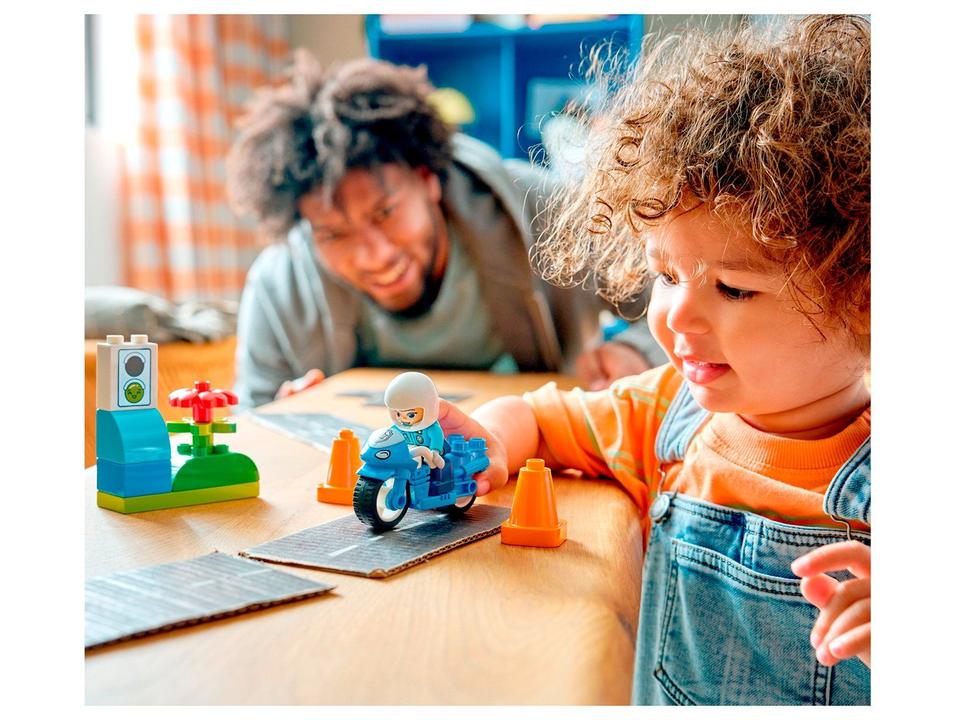 LEGO Duplo Motocicleta da Polícia Azul 10471 - 2