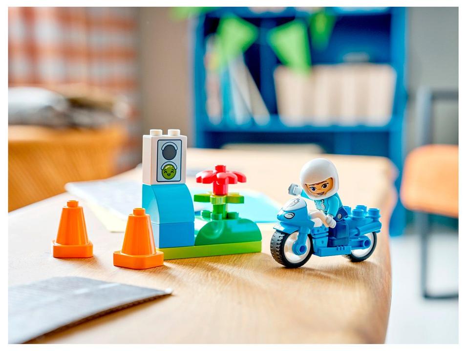 LEGO Duplo Motocicleta da Polícia Azul 10471 - 1