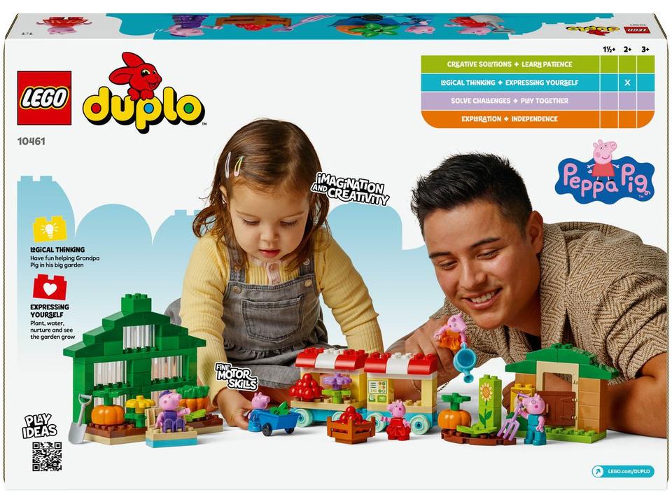 LEGO Duplo Peppa Pig Jardim e Estufa do Avô - 9