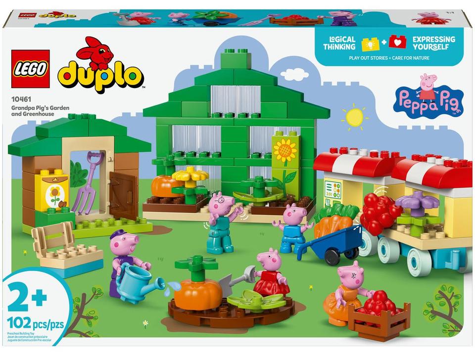 LEGO Duplo Peppa Pig Jardim e Estufa do Avô - 8