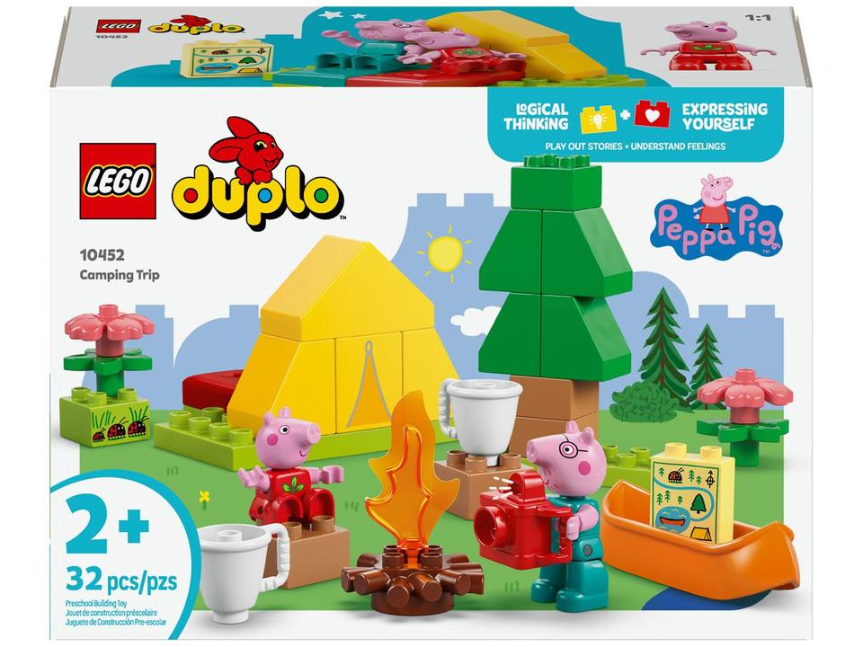 LEGO Duplo Peppa Pig Viagem de Acampamento - 8