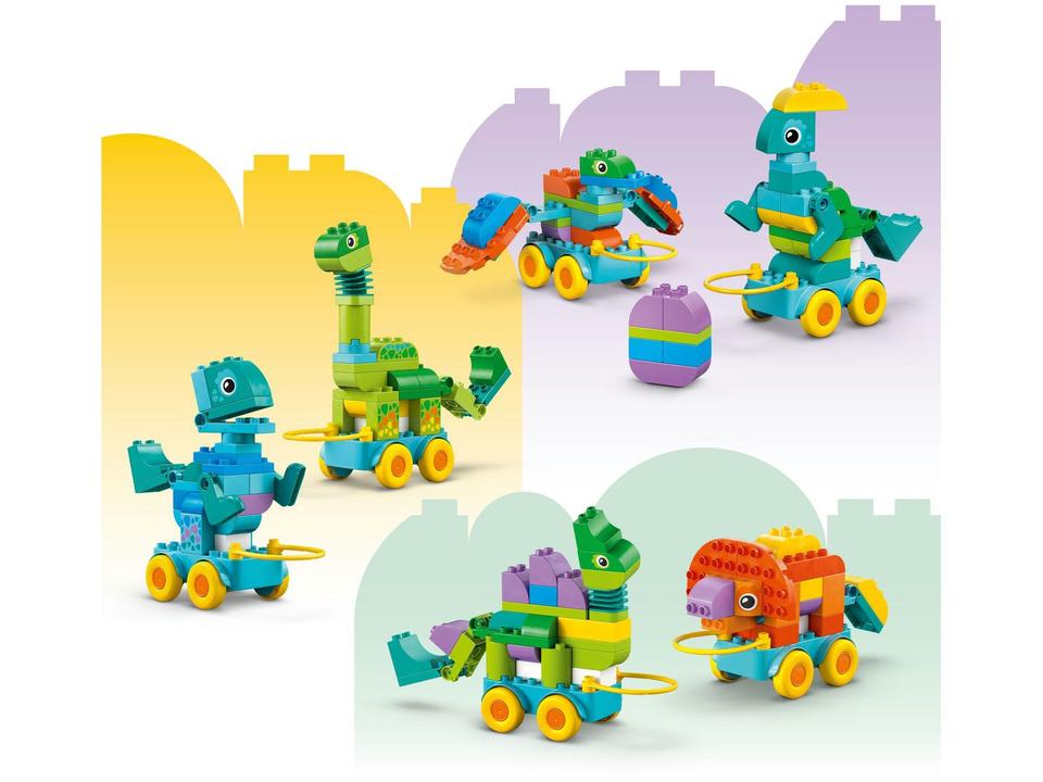 LEGO Duplo Town 3 em 1 Dinossauros Sobre Rodas - 7