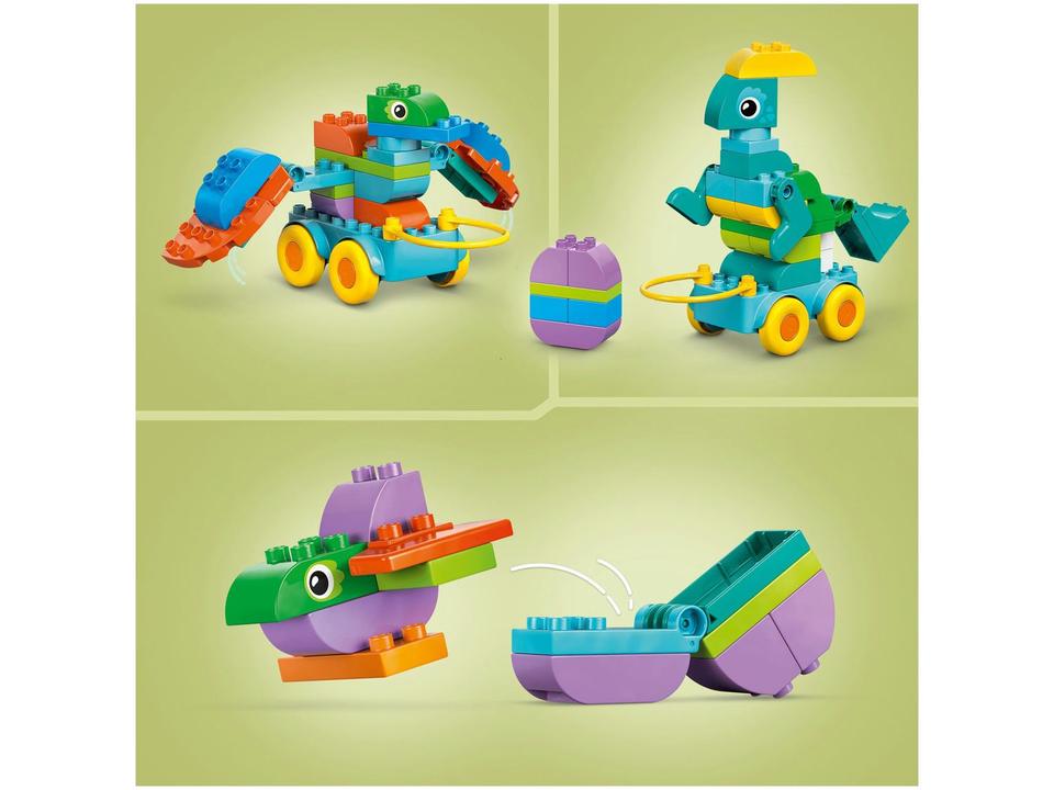 LEGO Duplo Town 3 em 1 Dinossauros Sobre Rodas - 5