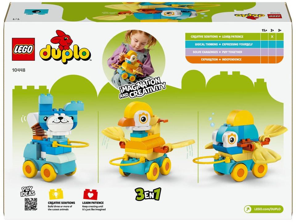 LEGO Duplo Town Animais 3 em 1: Sobre Rodas - 9