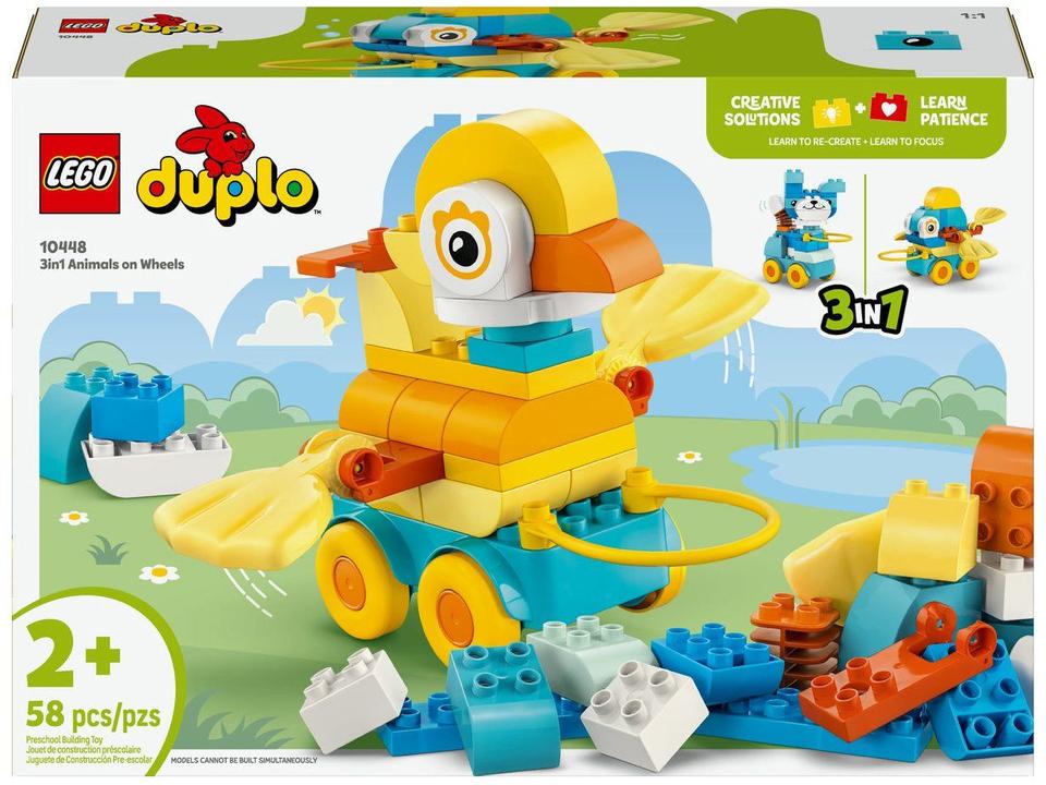 LEGO Duplo Town Animais 3 em 1: Sobre Rodas - 8