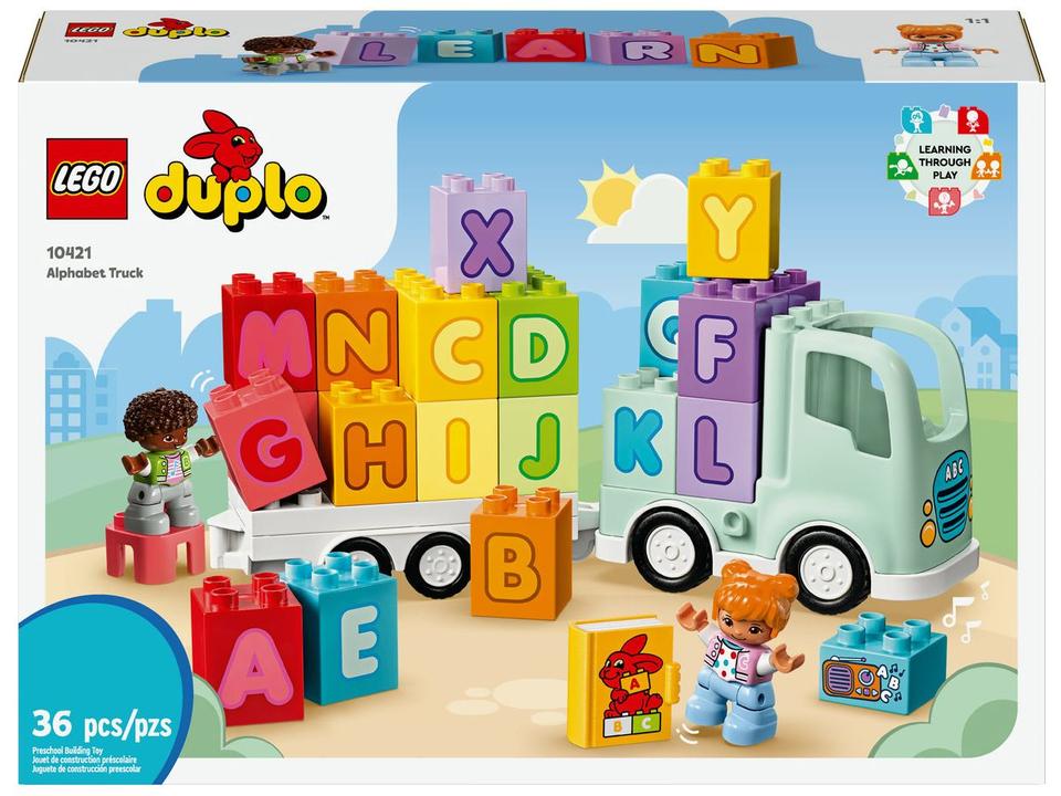 LEGO Duplo Town Caminhão do Alfabeto - 1