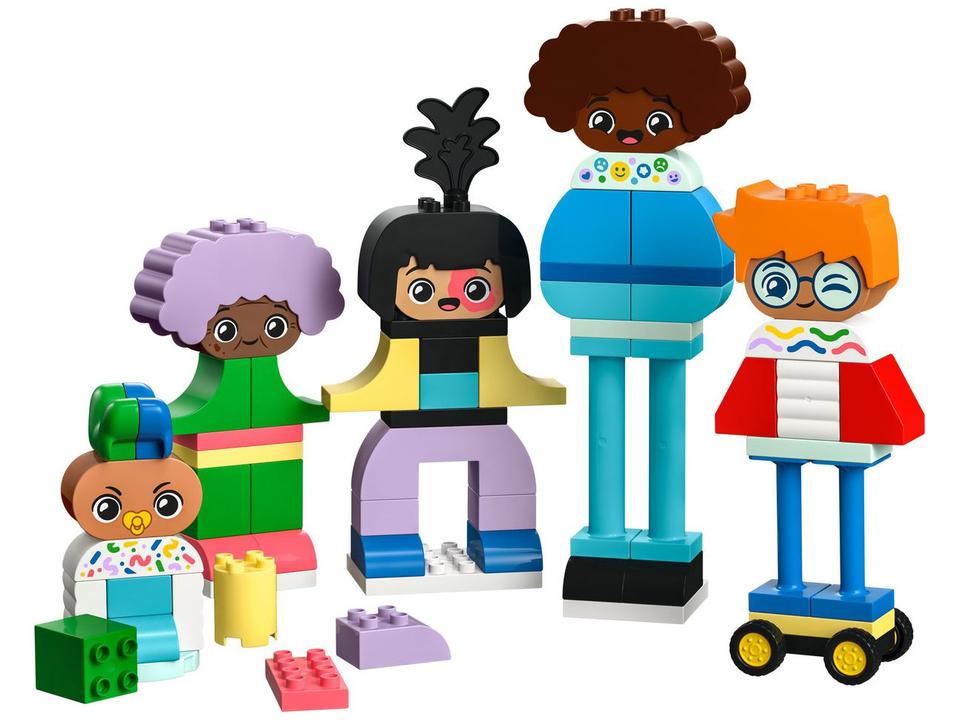 LEGO Duplo Town Pessoas Construíveis com Grandes - Emoções 10423 71 Peças - 2