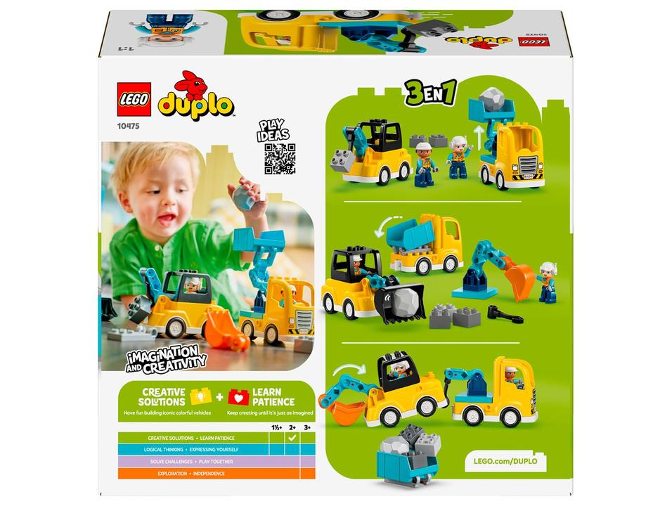 LEGO Duplo Veículos de Construção 3 em 1 10475 - 5