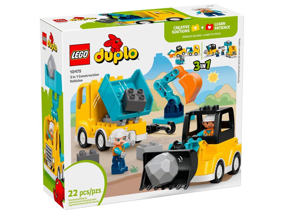 LEGO Duplo Veículos de Construção 3 em 1 10475 - 4