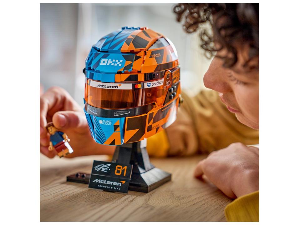 LEGO Editions Capacete Oscar Piastri da Equipe - 1
