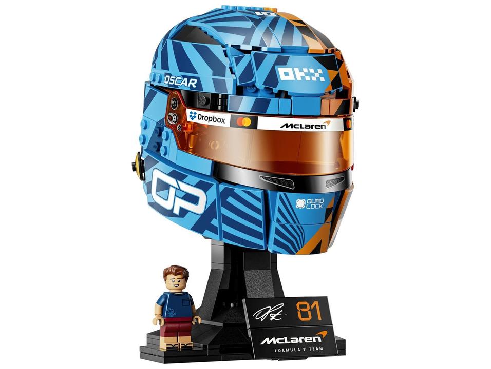 LEGO Editions Capacete Oscar Piastri da Equipe - 4