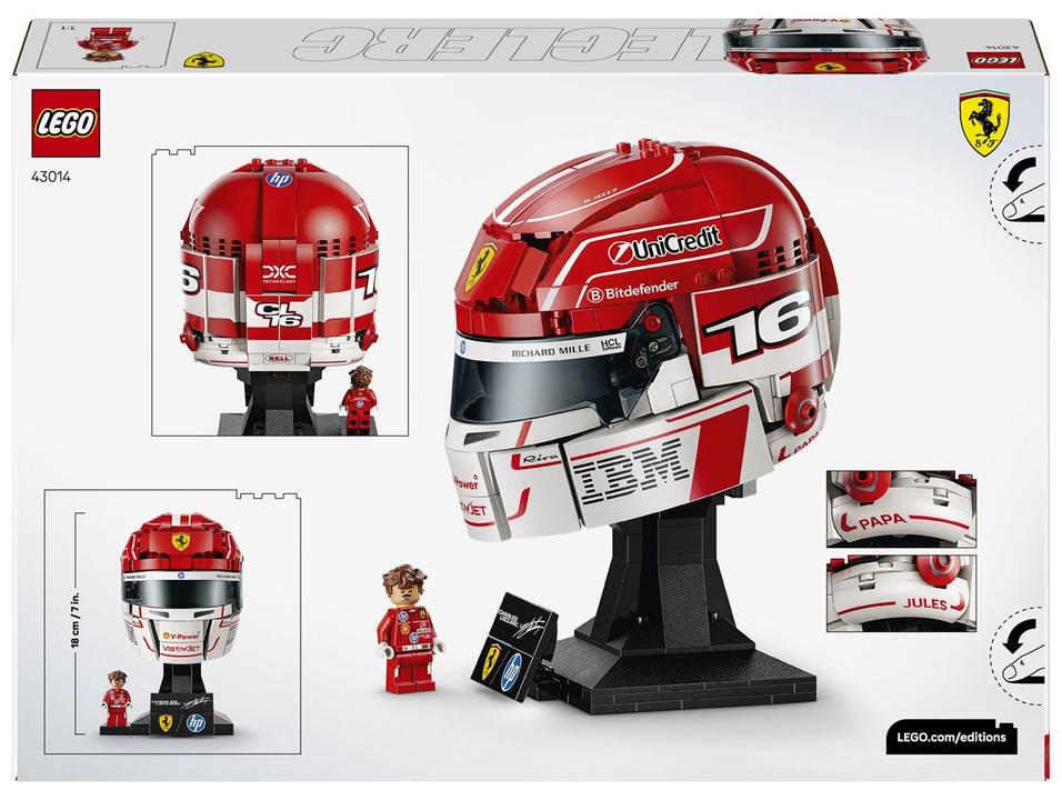 LEGO Editions Capacete Scuderia Ferrari HP - 6