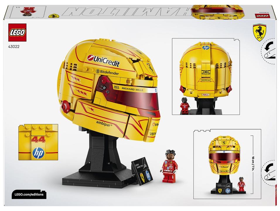 LEGO Editions Capacete Scuderia Ferrari HP - 6