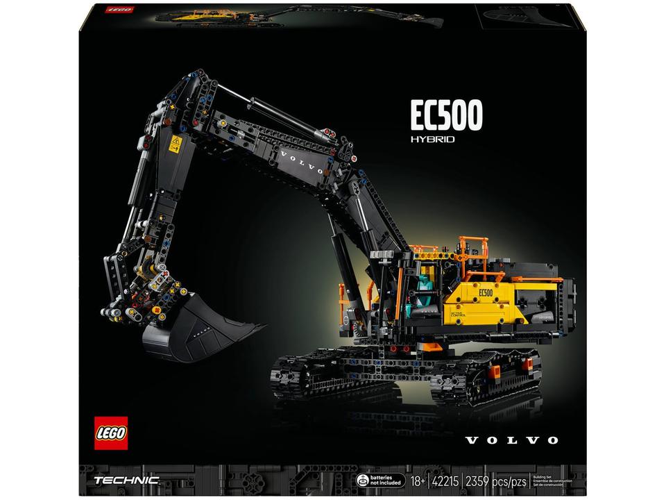 LEGO Escavadeira Volvo EC500 Hybrid 42215 - 8