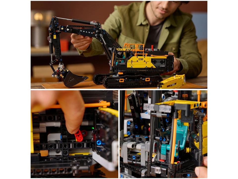 LEGO Escavadeira Volvo EC500 Hybrid 42215 - 4