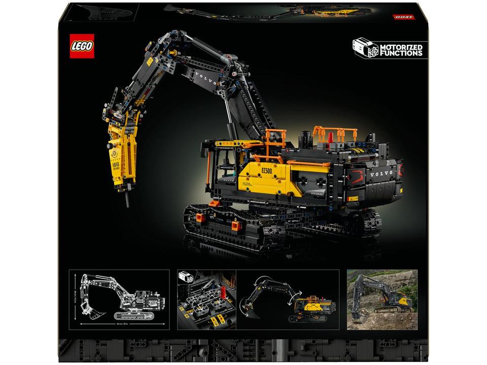LEGO Escavadeira Volvo EC500 Hybrid 42215 - 9