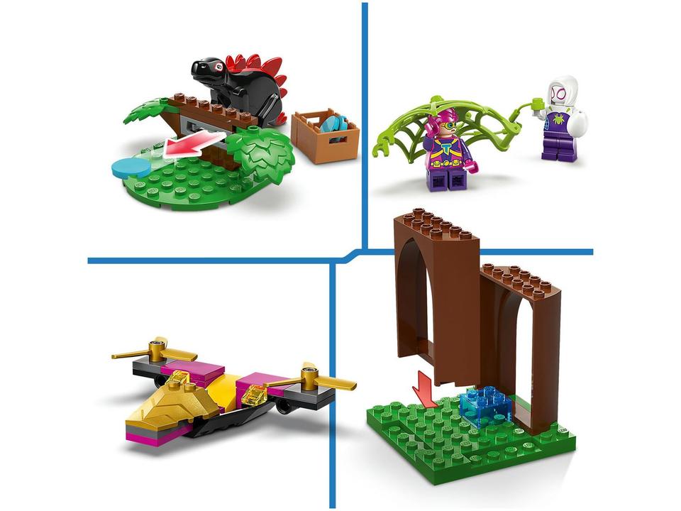 LEGO Espetaculares Batalha de Raptors de Spidey - 5