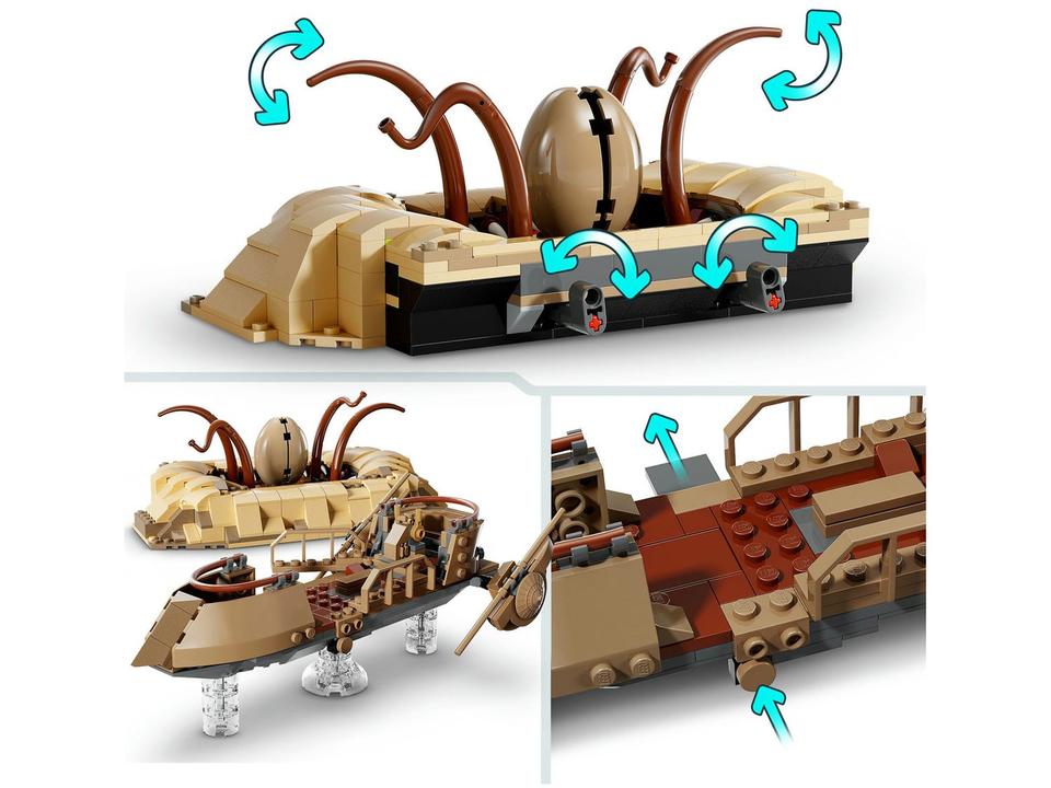 LEGO Esquife de Deserto e Poço de Sarlacc - 4