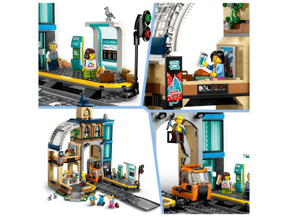 LEGO Estação de Trem Central 60469 - 3