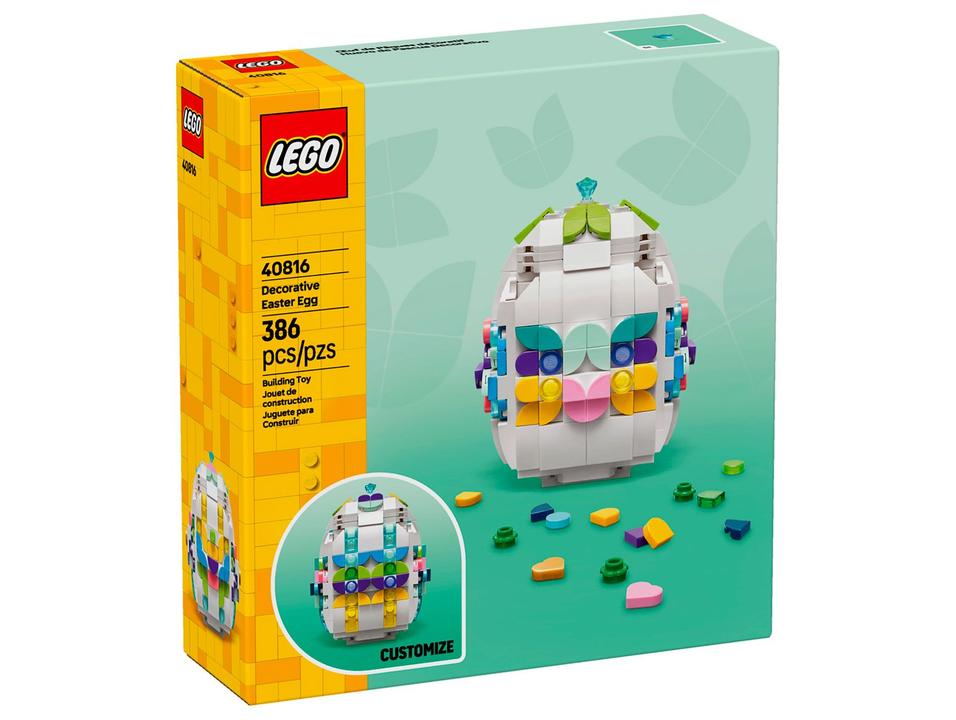 LEGO Extended Line Ovo de Páscoa Decorativo - 3
