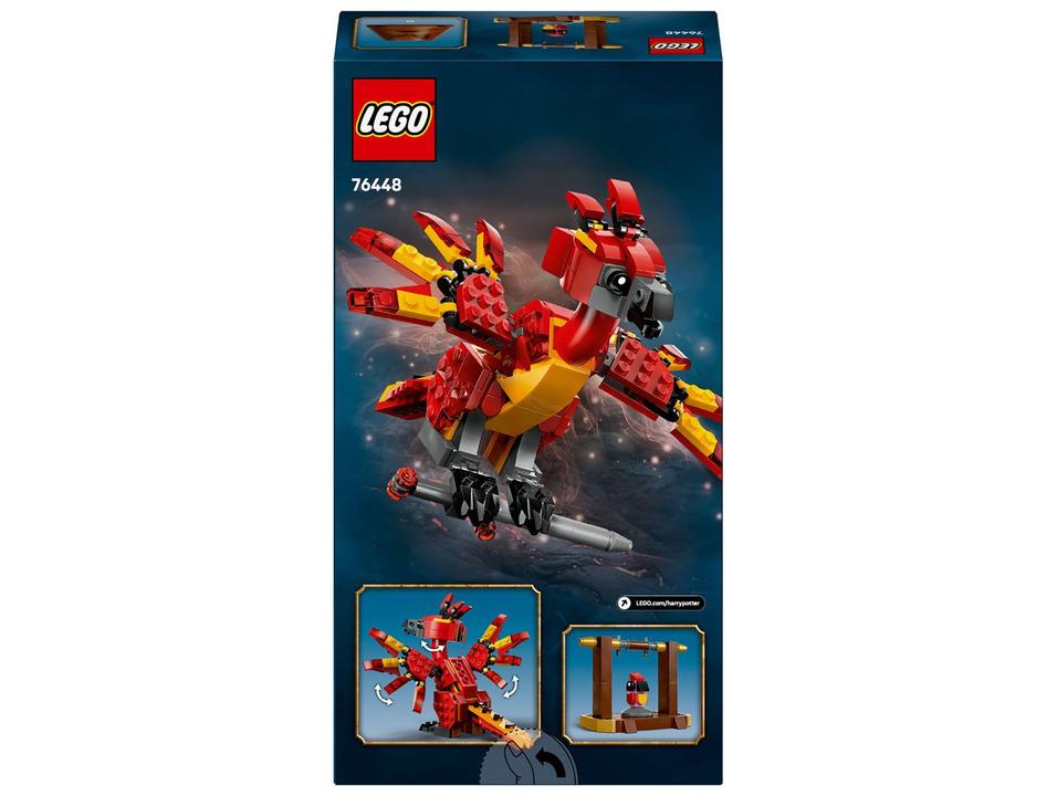 LEGO Fawkes A Fênix de Dumbledore 76448 299 Peças - 9