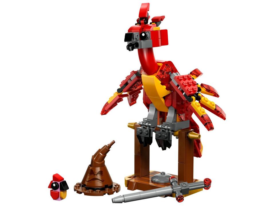 LEGO Fawkes A Fênix de Dumbledore 76448 299 Peças - 7