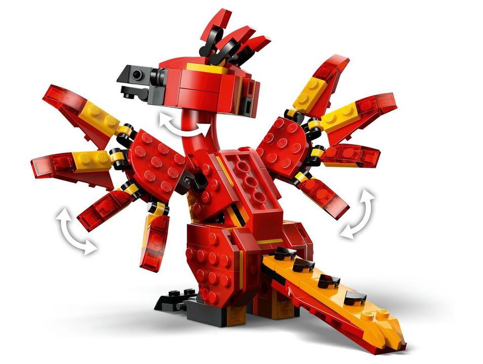 LEGO Fawkes A Fênix de Dumbledore 76448 299 Peças - 6