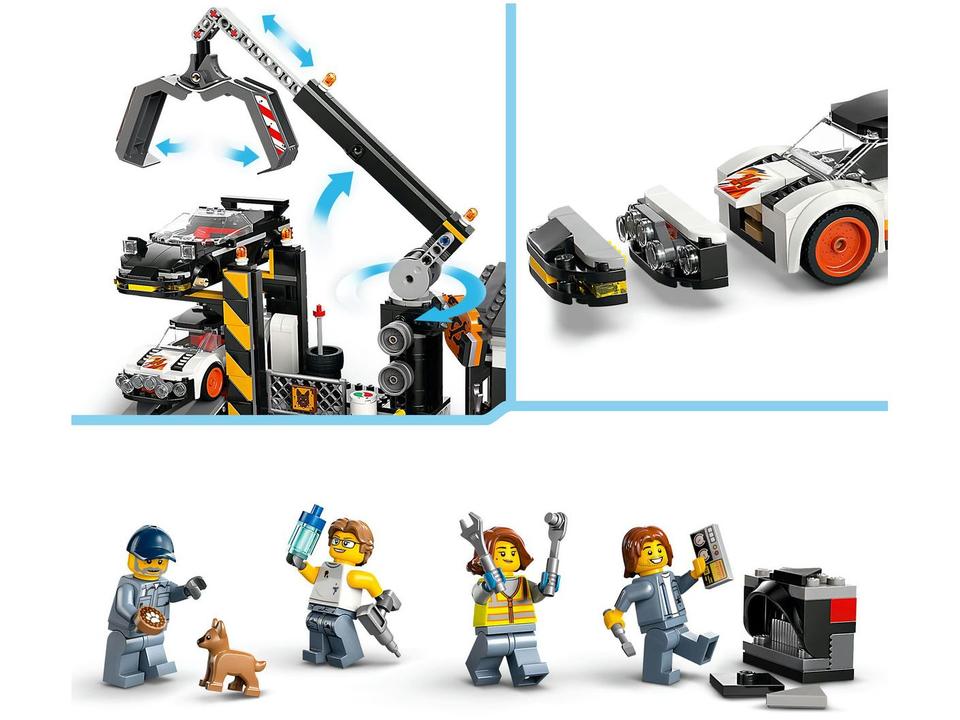 LEGO Ferro-velho com Carros 60472 - 4