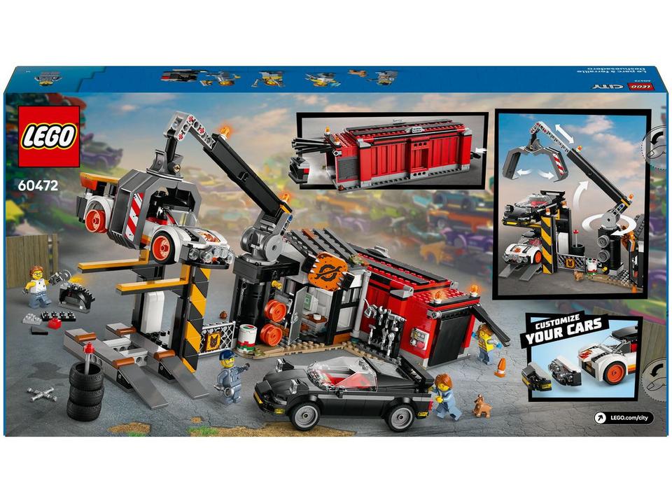 LEGO Ferro-velho com Carros 60472 - 9