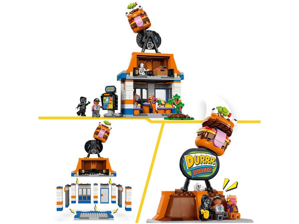 LEGO Fortnite Restaurante Durrr Burger - 5
