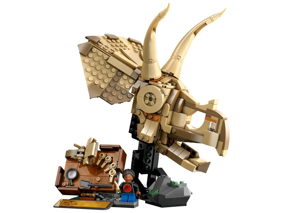 LEGO Fósseis de Dinossauros: Caveira de Triceratop - 6