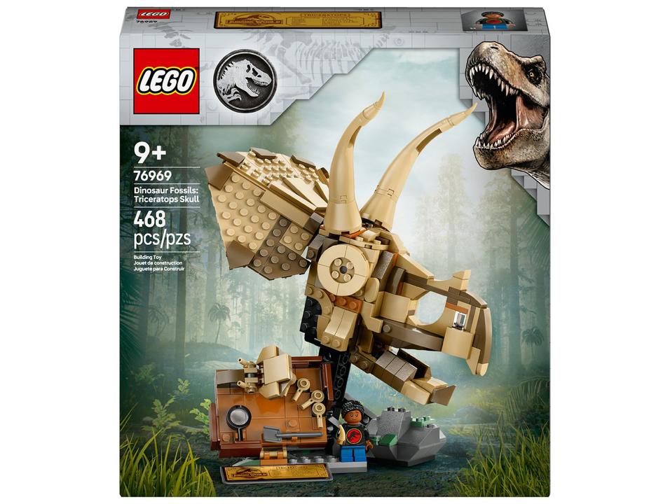 LEGO Fósseis de Dinossauros: Caveira de Triceratop - 7
