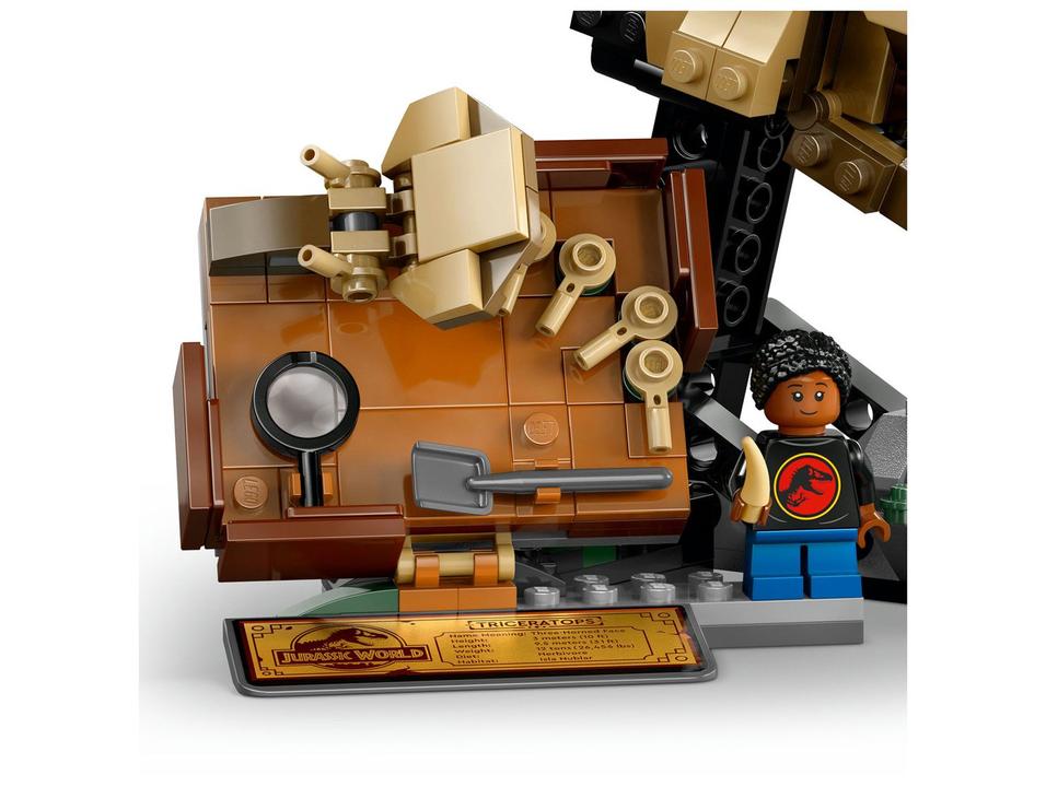 LEGO Fósseis de Dinossauros: Caveira de Triceratop - 3