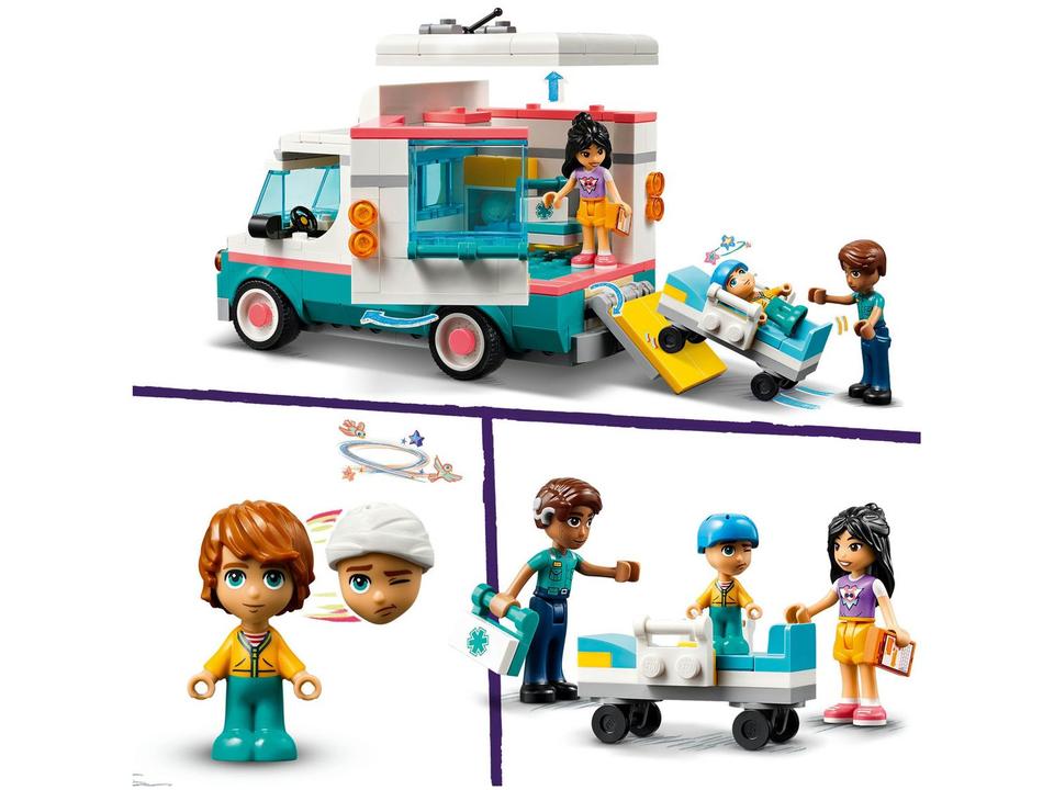 LEGO Friends Ambulância do Hospital de Heartlake - 6