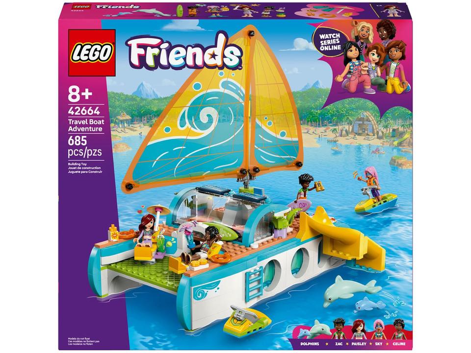 LEGO Friends Aventuras no Barco de Viagem - 8