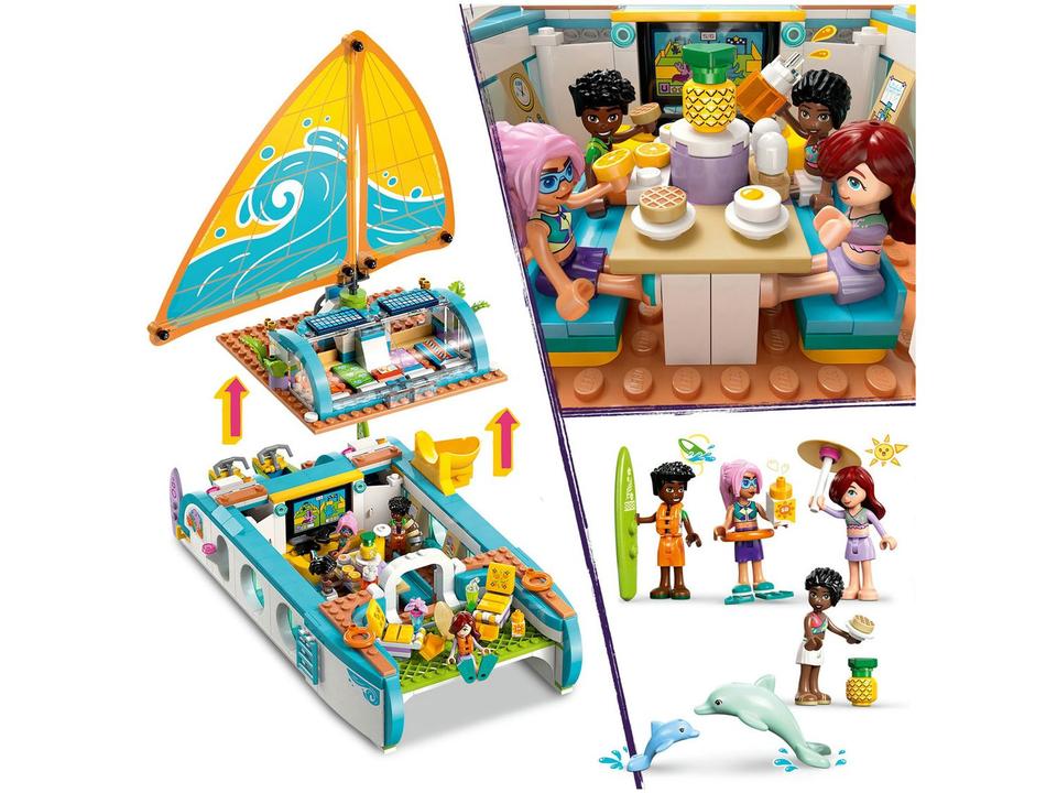LEGO Friends Aventuras no Barco de Viagem - 5