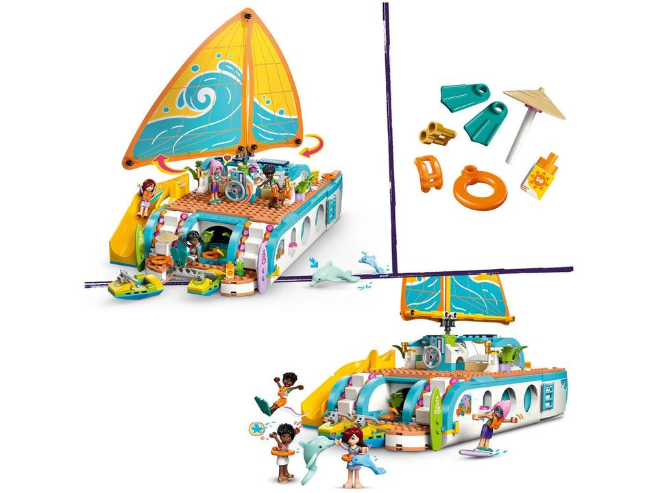 LEGO Friends Aventuras no Barco de Viagem - 6