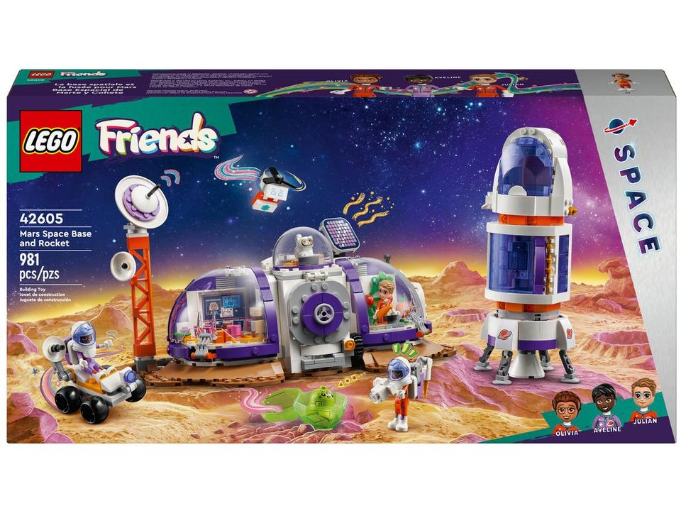 LEGO Friends Base Espacial e Foguete de Marte - 1